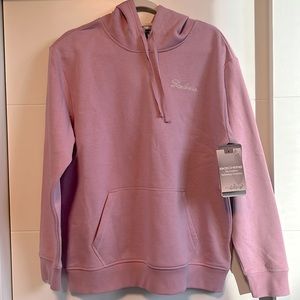 NWT Pink Skechers Signature Pullover Hoodie - XL
